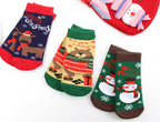 Kids' Christmas Thick Cotton Cartoon Baby Socks