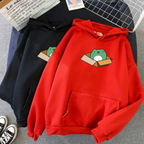 Womens Simple Long Sleeved Hoodie | Streetwear