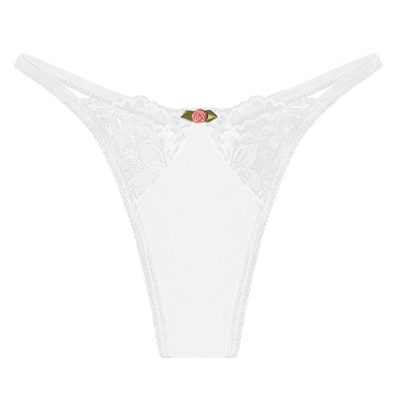 Comfortable Lace Thong for Women - Seamless Design