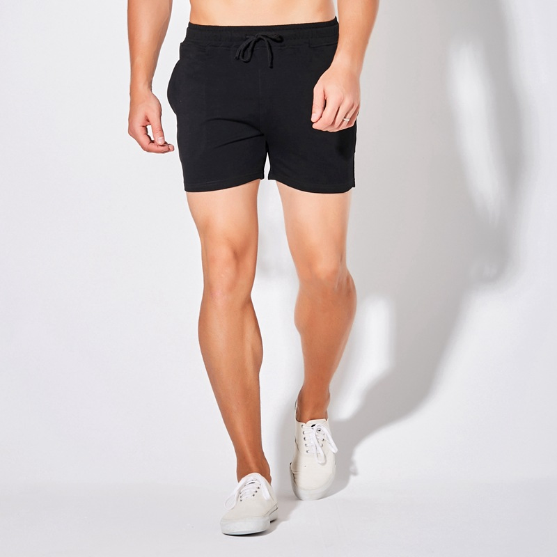 Men's Solid Drawstring Swim Shorts