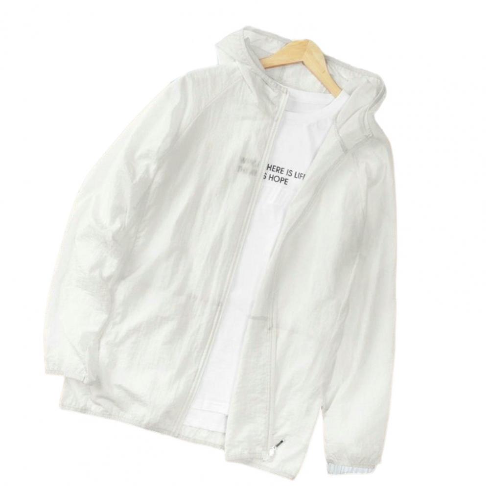 Water Resistant Hooded Sun Jacket for Summer Fishing