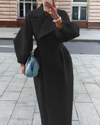 Vintage Court Lantern Sleeve Large Lapel Jacket