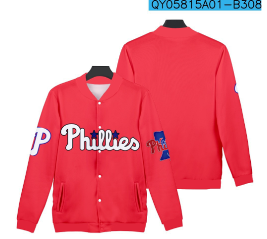 Tide Brand Hip-Hop Baseball Uniform Jacket (Single Item)