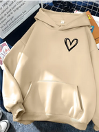 Cosmic Love 3D Print Hooded Sweatshirt | Streetwear