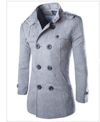 Men's Woolen Coat Jacket
