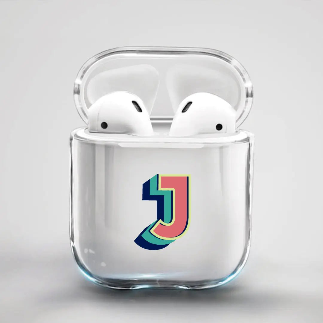 Airpod Case F1 Letter J