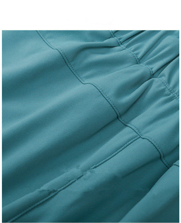 Women's High Waist Breathable Stretch Athletic Shorts