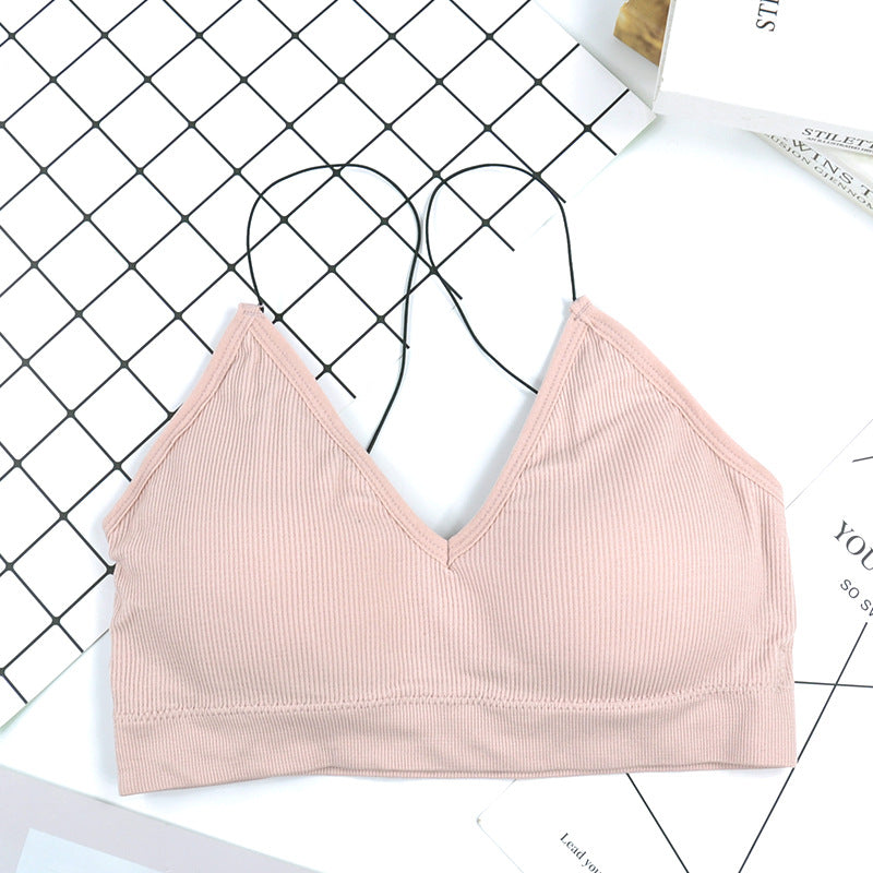 Ribbed Wireless Bralette