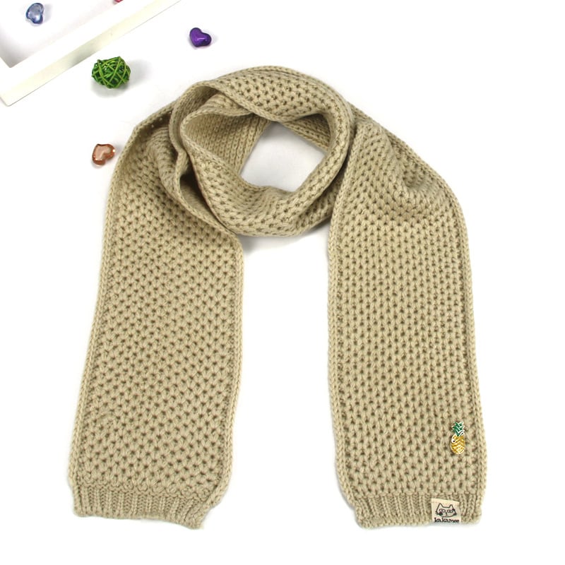 Korean Style Scarf for Kids - Autumn and Winter Collection