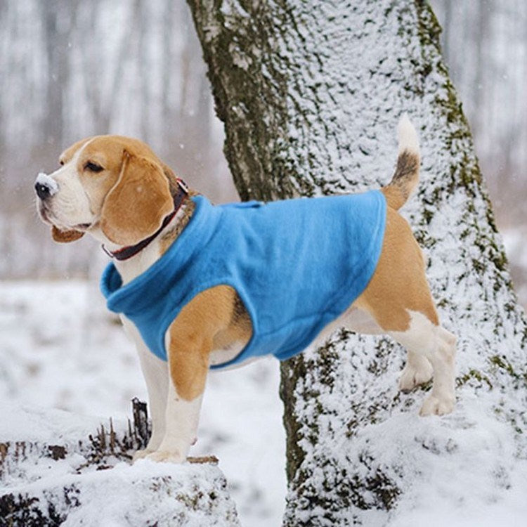 Fleece Dog Jacket for Small Pets and Puppies