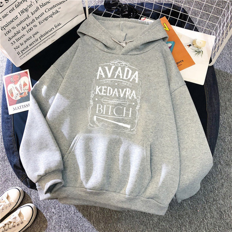 Oversized Printed Women’s Sweatshirt for Autumn | Streetwear