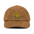 Good Vibe Sunrise Corduroy Hat | Embroidered Cap