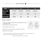 Summer Full Finger Riding Gloves for Men and Women