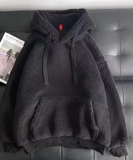 Lamb Wool Sweatshirt | Streetwear
