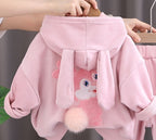 New Girls' Sweater and Fleece Hooded Top