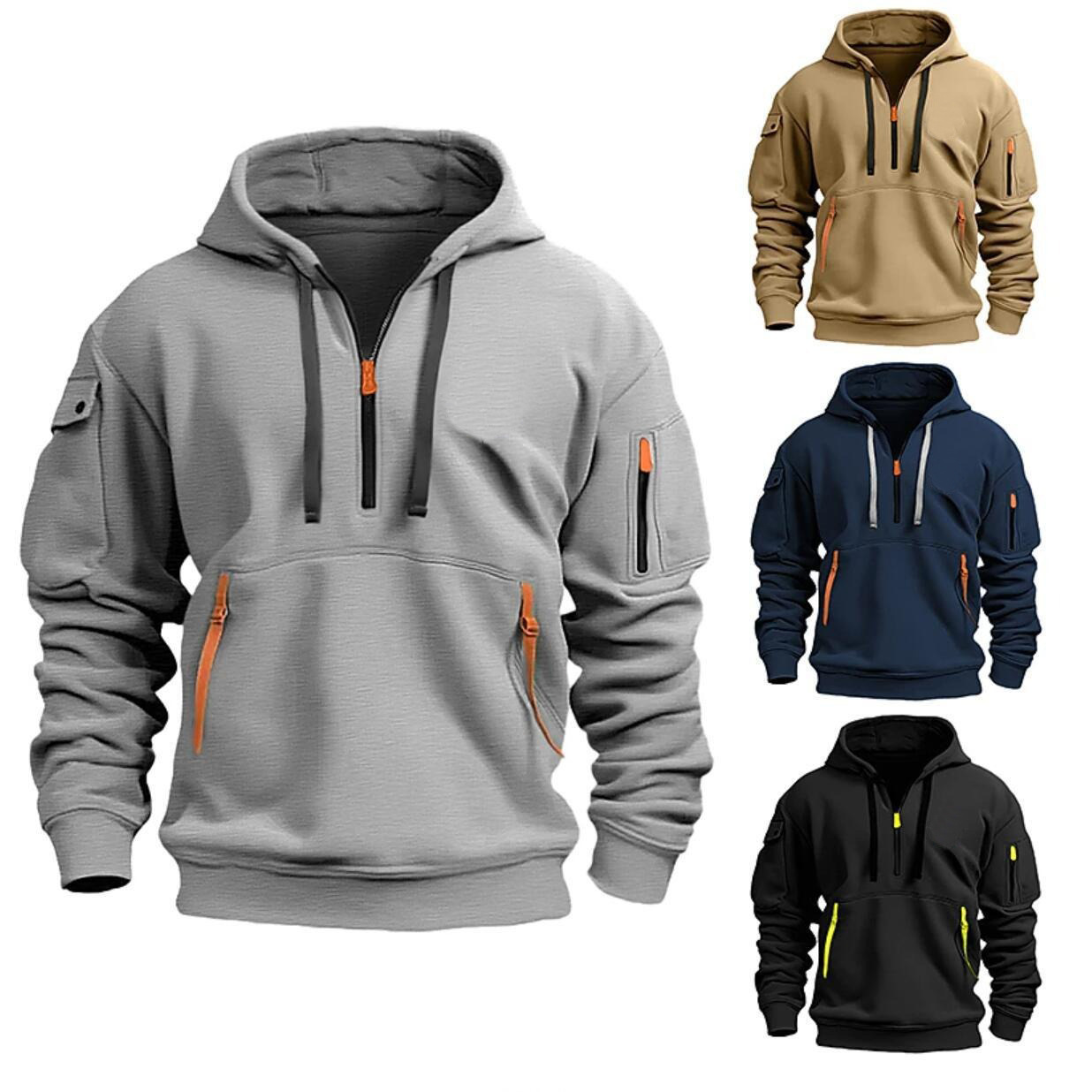 Cotton Dropped Shoulder Hooded Sweatshirt | Streetwear