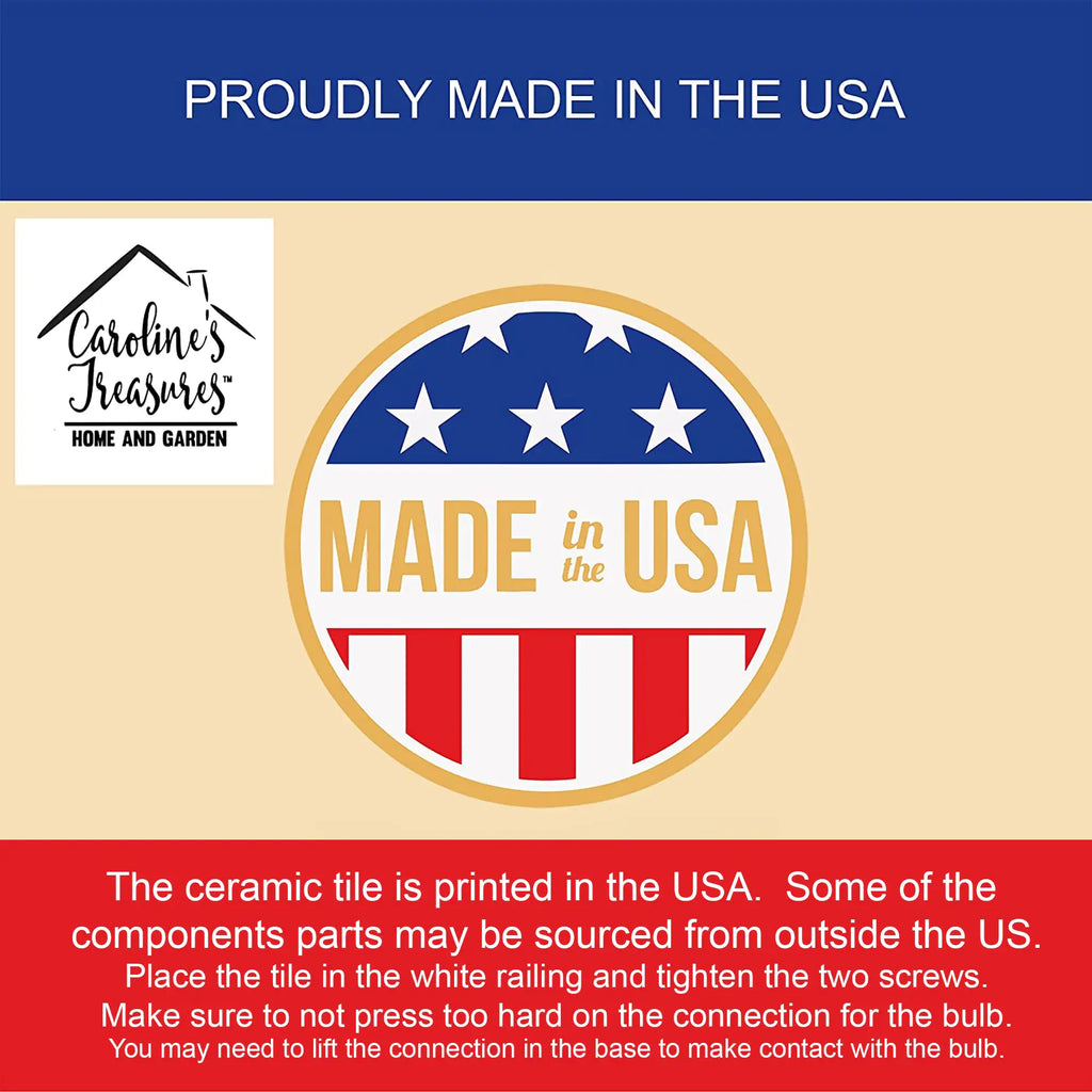 Ragdoll Cat By the Christmas Tree Ceramic Night Light
