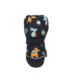 Children's Winter Thick Ski Gloves with Deer Rabbit Print