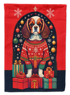Cavalier Spaniel Holiday Christmas Garden Flag