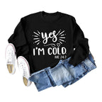 Plus-Size Long-Sleeved Sweater for Girls