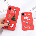 Red Christmas Phone Case for iPhone 8 Plus & 7 | Protective Cover