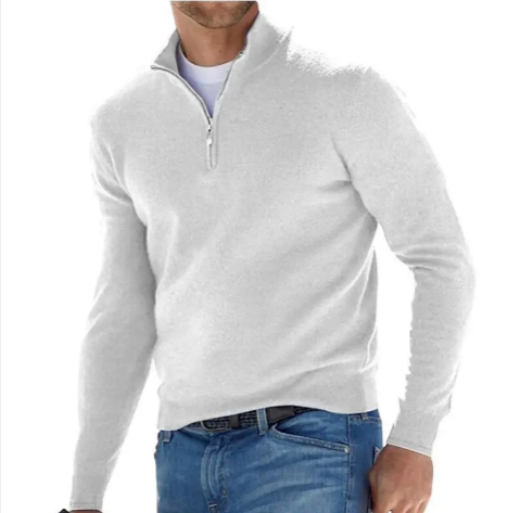 Men's Long-Sleeved Cardigan