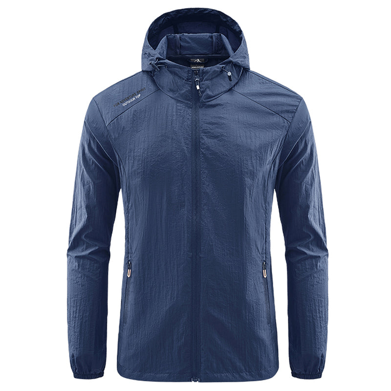 Packable Lightweight Men's Sun Protection Jacket