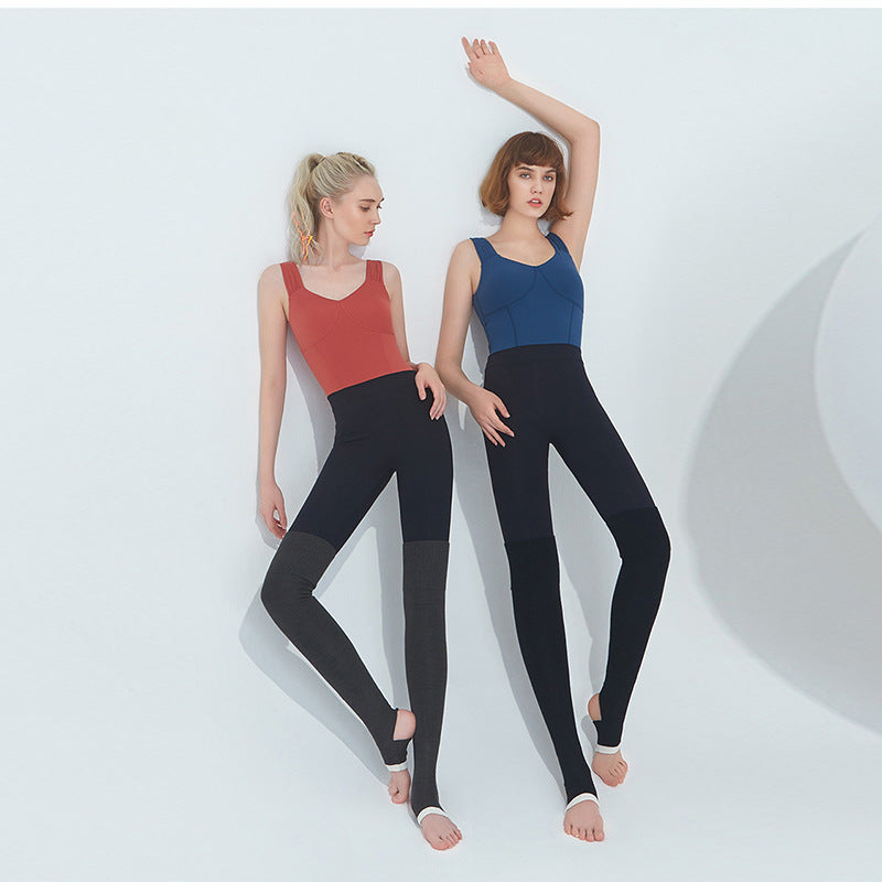 Nude Retro Color Aerial Yoga Bodysuit