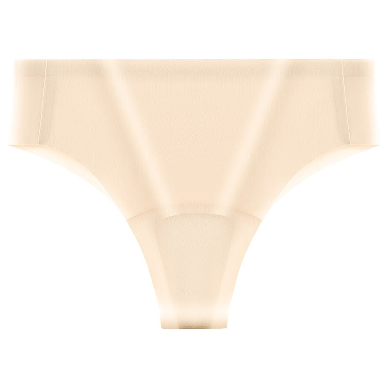 Seamless Mid-Waist Yoga Thong