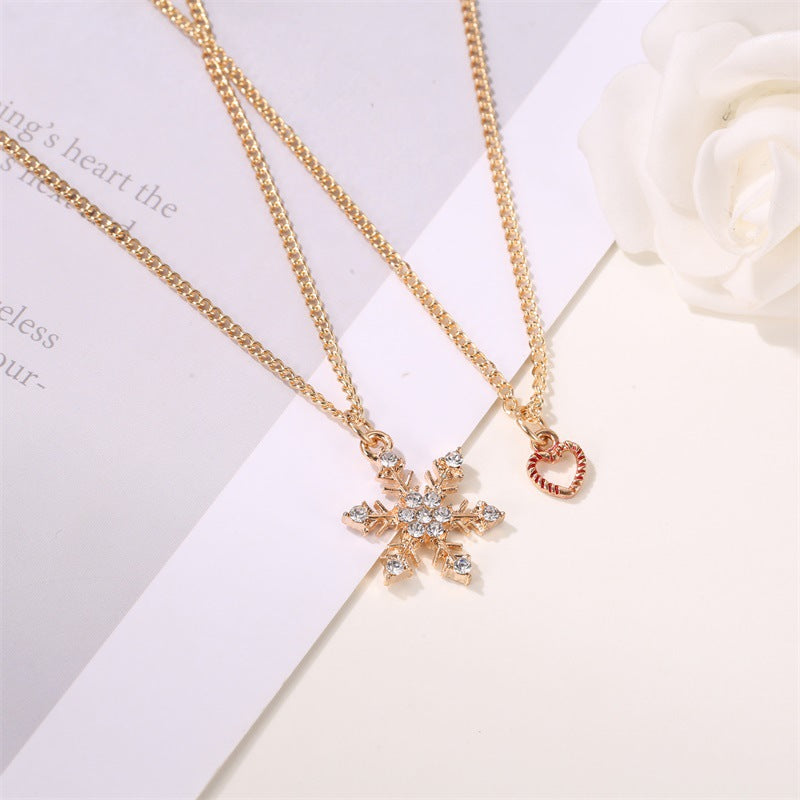 Fashionable Christmas Necklace - Festive Gift Item
