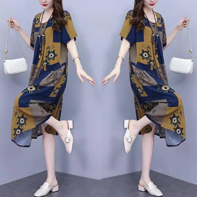 2023 Summer Loose Plus-Size A-Line Dress for Women