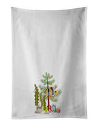 Tiger Barb Merry Christmas Kitchen Towel Set of 2