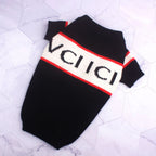 Warm Fashion Sweater with Trendy Brand Letter Design