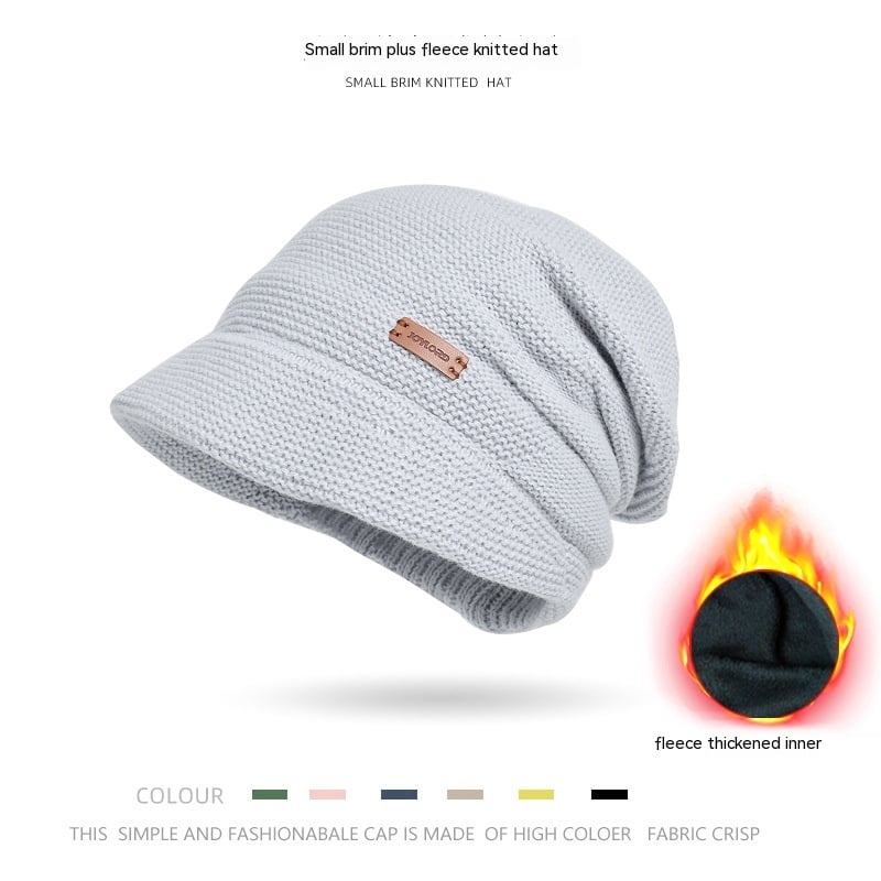 Fleece-lined Outdoor Pullover Hat for Women | Streetwear