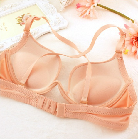 Seamless Bra Set with Japanese Style Sexy Back