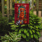 Nova Scotia Duck Toller Holiday Christmas Garden Flag