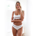 Lace Mesh Bikini Set Swimwear