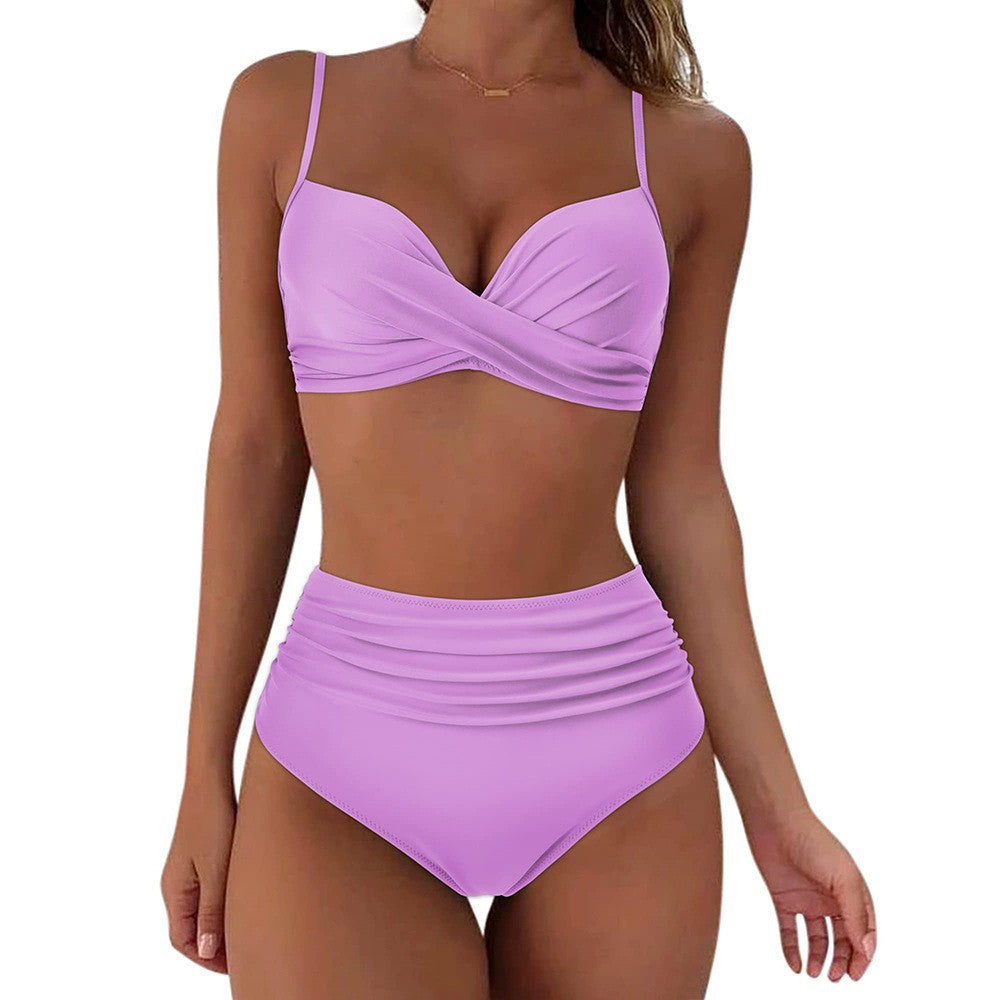 2023 Women's High-Waisted Sexy Bikini Swimsuit
