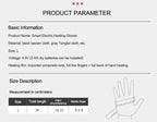 Heating Gloves Touch Screen Rechargeable