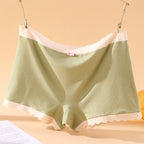 Plus Size Women's Comfort Stretchy Boyshorts Set