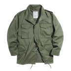 Maden M65 Oversize Army Green Denim Jacket for Men