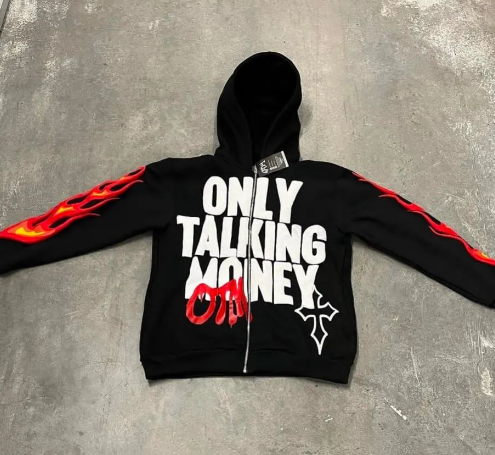 OTM Sweatshirt Streetwear with Foam Print (One Piece)