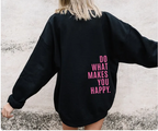 Happy Print Sport Hoodie | Streetwear