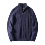 Men's Autumn Turtleneck Twist Sweater