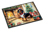 Dachshund Cozy Christmas Doormat
