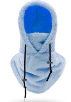 Cold Protection Thickening Scarf Hat | Embroidered Cap