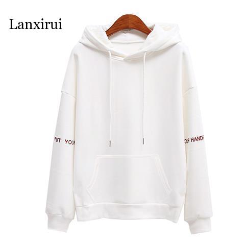 Women's Velvet Hoodie with Embroidered Casual Tops | Streetwear