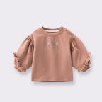 Baby Loose Bell Sleeve Autumn Sweatshirt