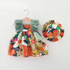 New Summer Girls' Small Flower Dress