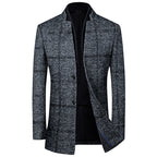 Heavy Plaid Coat